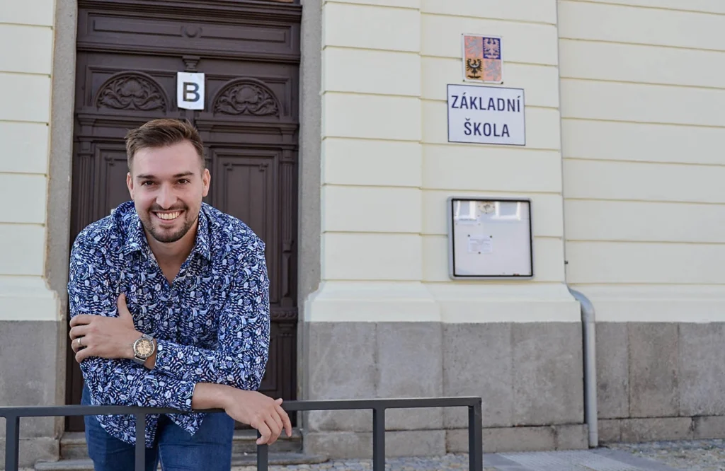 Ředitel školy ZŠ Dobříš Ing. Petr Hlinka, MBA, DiS.